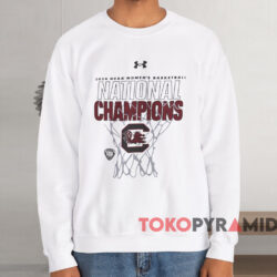 South Carolina Gamecocks 2024 NCAA Women's Basketball Locker Room Shirt 3 South Carolina Gamecocks 2024 Ncaa Women's Basketball National Champions Locker Room Shirt White Sweatshirt