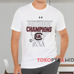South Carolina Gamecocks 2024 Ncaa Women's Basketball National Champions Locker Room Shirt White T shirt