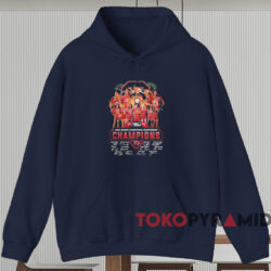 South Carolina Gamecocks 2024 NCAA Women’s Basketball National Champions Signatures T-Shirt 2 South Carolina Gamecocks 2024 Ncaa Women’s Basketball National Champions Signatures T shirt Navy Hoodie