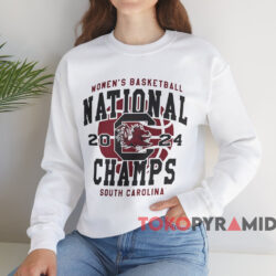 South Carolina Gamecocks Homefield 2024 Ncaa Women's Basketball National Champions Shirt White Sweatshirt