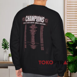 South Carolina Gamecocks Perfection 2024 Ncaa Women's Basketball National Champions Shirt Black Sweatshirt