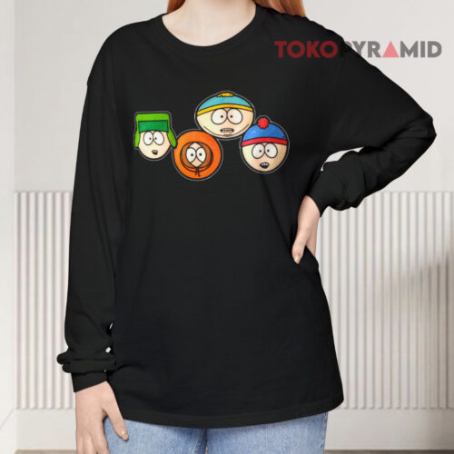 South Park Kenny Kyle Eric Stan Long sleeved