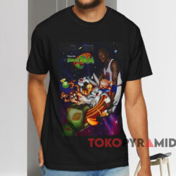Space Jam Looney Tunes Michael Jordan T shirt Black T shirt
