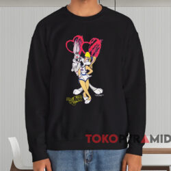 Space Jam Small Bugs And Lola Bunny T-shirt 4 Space Jam Small Bugs And Lola Bunny T shirt Black Sweatshirt