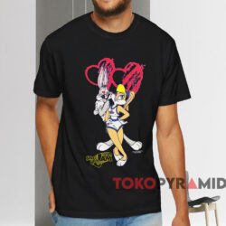 Space Jam Small Bugs And Lola Bunny T shirt Black T shirt