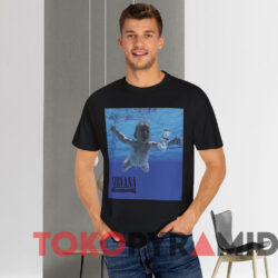 Spencer Elden Nirvana Nevermind Album T shirt Black T shirt