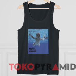 Spencer Elden Nirvana Nevermind Album T-shirt 4 Spencer Elden Nirvana Nevermind Album T shirt Black TankTop