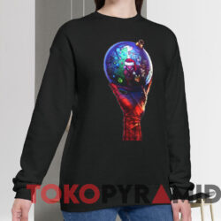 Spider man Christmas T shirt Black Sweatshirt