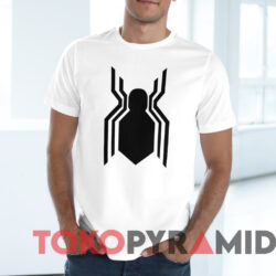 Spider man Homecoming Emblem T shirt White T shirt