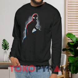 Spider-Man Homecoming Silhouette T-shirt 3 Spider man Homecoming Silhouette T shirt Black Sweatshirt