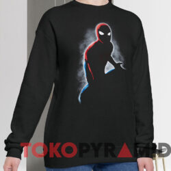 Spider-Man Homecoming Silhouette T-shirt 2 Spider man Homecoming Silhouette T shirt Black Sweatshirt