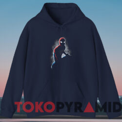Spider-Man Homecoming Silhouette T-shirt 4 Spider man Homecoming Silhouette T shirt Navy Hoodie