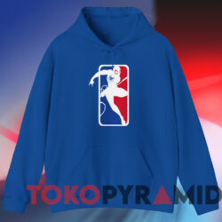Spider-Man NBA Logo T-shirt 4 Spider man Nba Logo T shirt Blue Hoodie