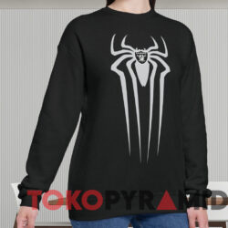 Spider-Man Oakland Raiders Logo T-shirt 2 Spider man Oakland Raiders Logo T shirt Black Sweatshirt