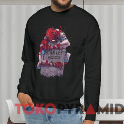 Spider-Man Rip Stan Lee 1922-2018 T-shirt 2 Spider man Rip Stan Lee 1922 2018 T shirt Black Sweatshirt