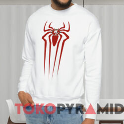 Spider-Man San Francisco 49ers Logo T-shirt 3 Spider man San Francisco 49ers Logo T shirt White Sweatshirt