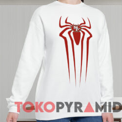 Spider-Man San Francisco 49ers Logo T-shirt 2 Spider man San Francisco 49ers Logo T shirt White Sweatshirt