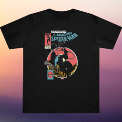 Spider-man Special 25th Anniversary T-shirt Black T shirt