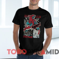 Spider man Thwipp T shirt Black T shirt