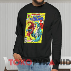 Spider-Man Venom Maximum Carnage Cover T-Shirt 2 Spider man Venom Maximum Carnage Cover T shirt Black Sweatshirt