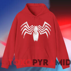 Spider man Venomous Spider T shirt Red Hoodie