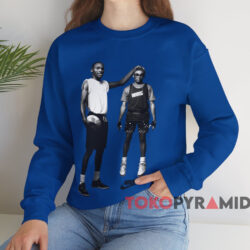 Spike Lee Michael Jordan T-shirt 3 Spike Lee Michael Jordan T shirt Blue Sweatshirt