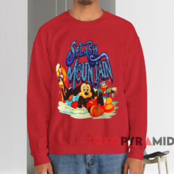 Splash Mountain Disneyland T-shirt 3 Splash Mountain Disneyland T shirt Red Sweatshirt