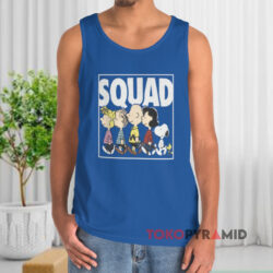Squad The Peanuts Movie Shirt 4 Squad The Peanuts Movie Blue Tank Top