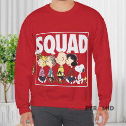 Squad The Peanuts Movie Shirt 2 Squad The Peanuts Movie Red Sweatshirt