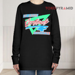 St Louis Cardinals Baseball Vintage 1991 Neon Shirt 4 St Louis Cardinals Baseball Vintage 1991 Neon Long sleeved