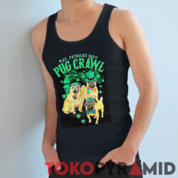 St Patricks Day Pug Crawl Shirt 4 St Patricks Day Pug Crawl Tank Top