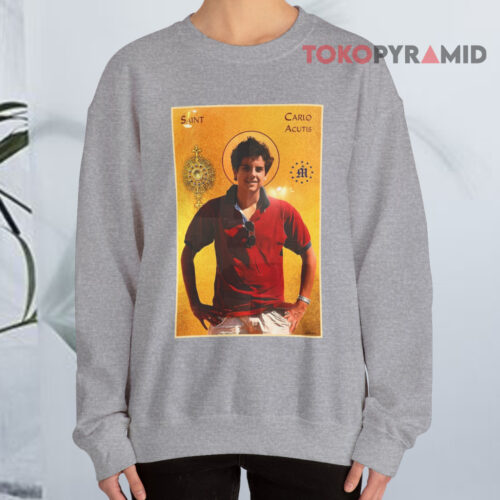 St Carlo Acutis Sweatshirt St Carlo Acutis Sweatshirt