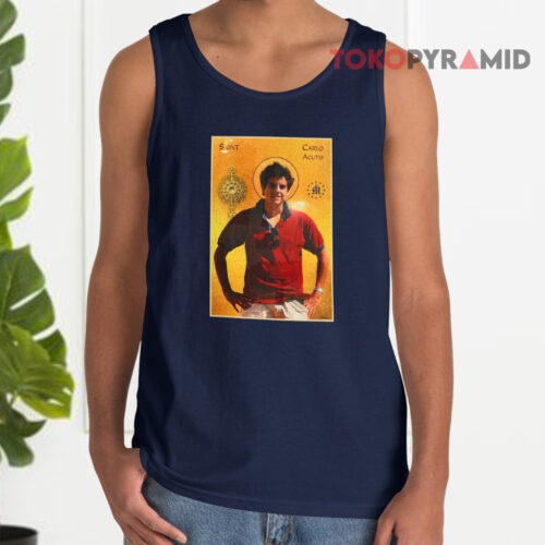 St Carlo Acutis Tank Top St Carlo Acutis Tank Top