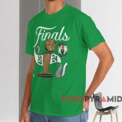 Stadium Essentials Boston Celtics 2024 Nba Finals Shirt Green T shirt