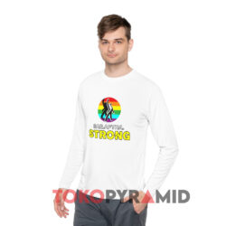 Stand with Sag Aftra Strong Shirt 4 Stand With Sag aftra Strong White Long sleeved