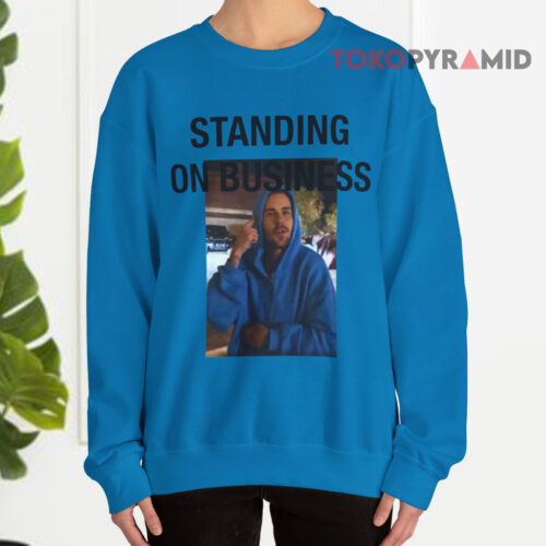 Standing On Business Justin Bieber Coachella Sweatshirt
