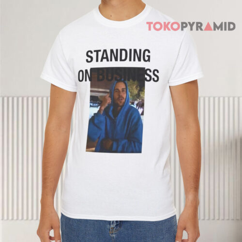Standing On Business Justin Bieber Coachella White T shirt