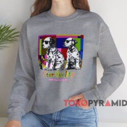 Star Quality 101 Dalmatians T shirt Grey Sweatshirt