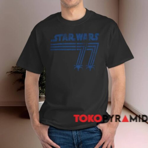 Star Wars 77 X wing Shirt Black T shirt Star Wars 77 X wing Shirt Black T shirt