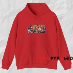 Star Wars Basic Logo Shirt 2 Star Wars Basic Logo Shirt Red Hoodie