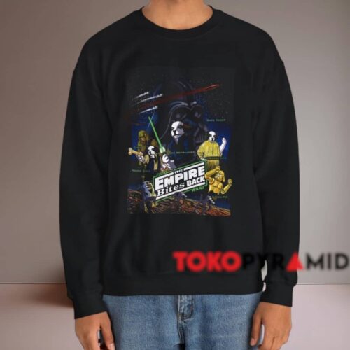 Star Wars Big Dogs The Empire Bites Back Shirt Black Sweatshirt Star Wars Big Dogs The Empire Bites Back Shirt Black Sweatshirt