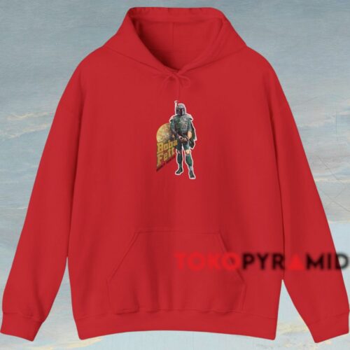 Star Wars Boba Fett Bounty Hunter Shirt Red Hoodie Star Wars Boba Fett Bounty Hunter Shirt Red Hoodie