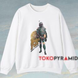 Star Wars Boba Fett Bounty Hunter Shirt 2 Star Wars Boba Fett Bounty Hunter Shirt White Sweatshirt 1