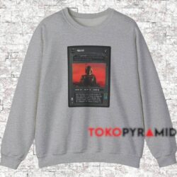 Star Wars Boba Fett Card Shirt 4 Star Wars Boba Fett Card Shirt Grey Sweatshirt