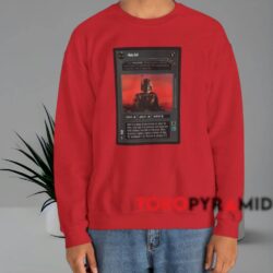 Star Wars Boba Fett Card Shirt 3 Star Wars Boba Fett Card Shirt Red Sweatshirt