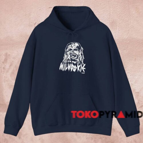 Star Wars Chewbacca Milwookie Shirt Navy Hoodie Star Wars Chewbacca Milwookie Shirt Navy Hoodie