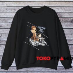 Star Wars Chewie And Han Shirt 3 Star Wars Chewie And Han Shirt Black Sweatshirt