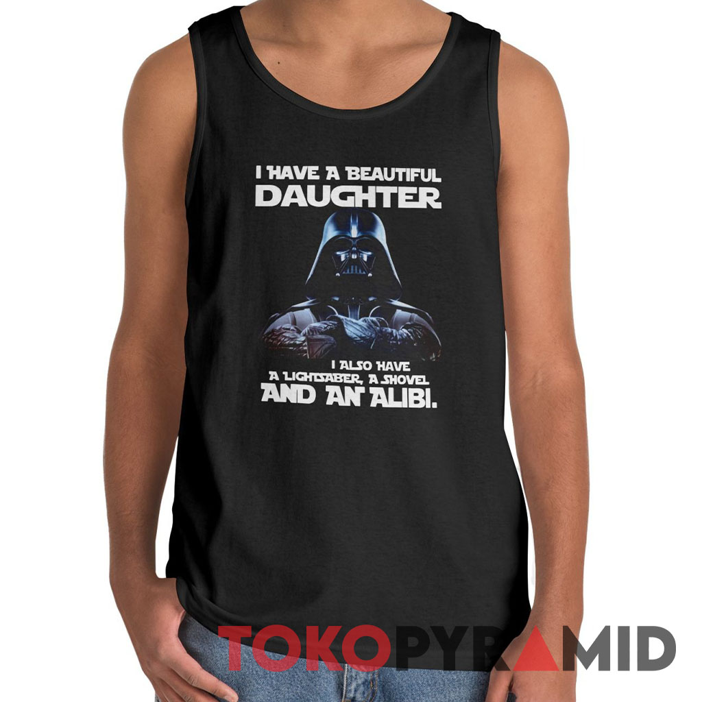 Star Wars Darth Vader Beautiful Daughter Tank Top Star Wars Darth Vader Beautiful Daughter Tank Top