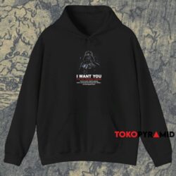 Star Wars Darth Vader I Want You Imperial Forces Shirt 2 Star Wars Darth Vader I Want You Imperial Forces Shirt Black Hoodie