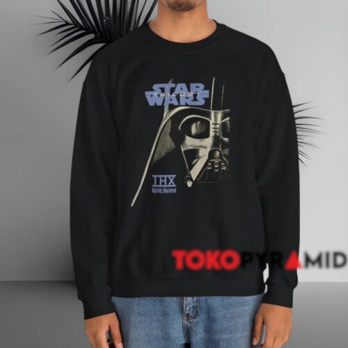 Star Wars Darth Vader Thx Digitally Mastered Shirt Black Sweatshirt Star Wars Darth Vader Thx Digitally Mastered Shirt Black Sweatshirt